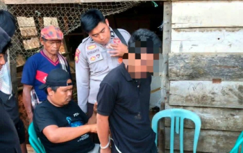 Pria asal Mamuju Tengah Ditangkap setelah dugaan penculikan anak di Tabang Barat. Mamasa.