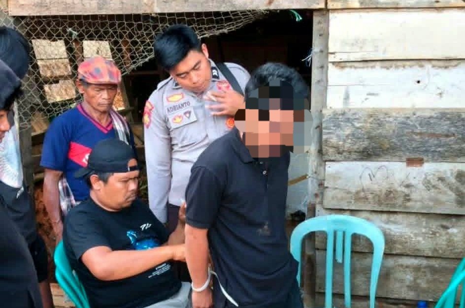 Pria asal Mamuju Tengah Ditangkap setelah dugaan penculikan anak di Tabang Barat. Mamasa.