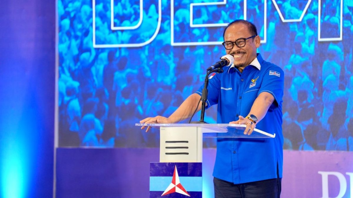 Aklamasi, Suhardi Duka Kembali Nahkodai Demokrat Sulbar