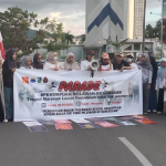 Aksi Parade Sarinah GMNI Mamuju: Sulbar Darurat Kekerasan Perempuan dan Anak