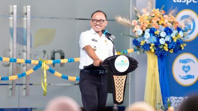 Gubernur SDK Resmikan Gedung Baru Taspen Sulbar : Ramah Lingkungan
