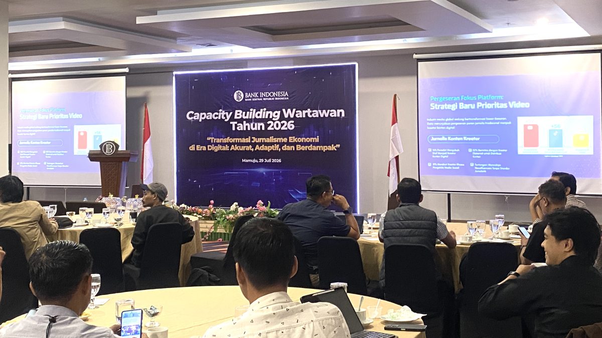 BI Sulbar Tingkatkan Kompetensi Wartawan Lewat Capacity Building 2026