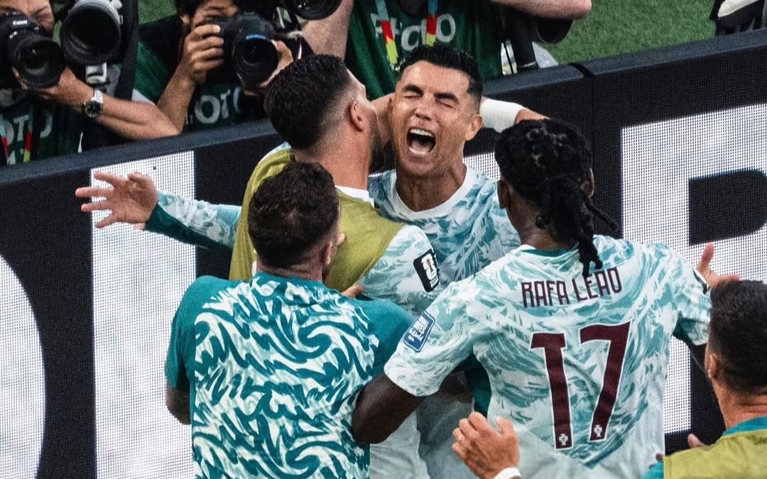 Tangis Cristiano Ronaldo