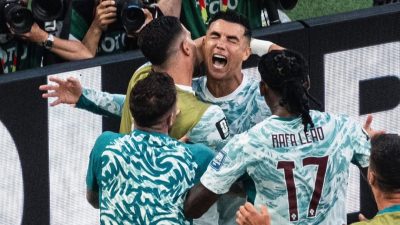 Tangis Cristiano Ronaldo