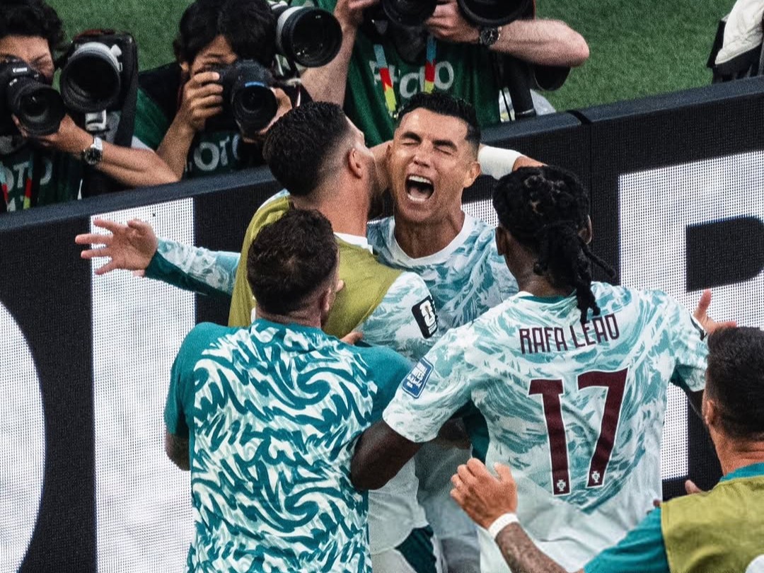 Tangis Cristiano Ronaldo
