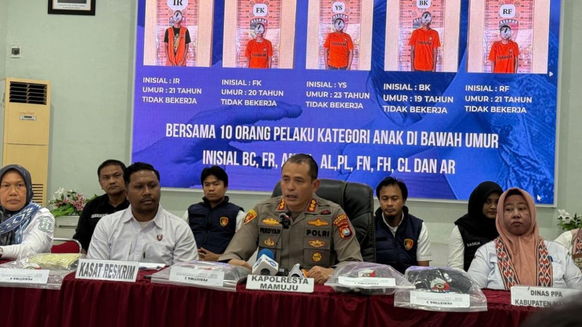 Bejat! 15 Pria di Mamuju Gilir Gadis 14 Tahun Hingga Hamil