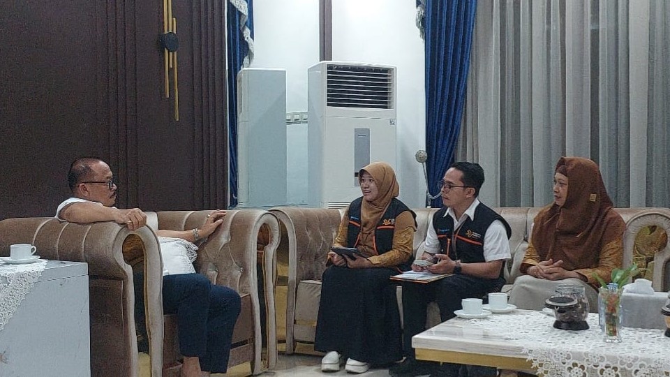 Gubernur Sulbar didata petugas sensus ekonomi