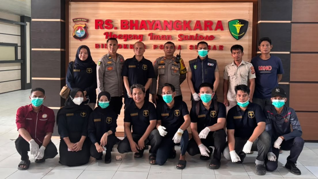 Mahasiswa Forensik Poltekes Mamuju