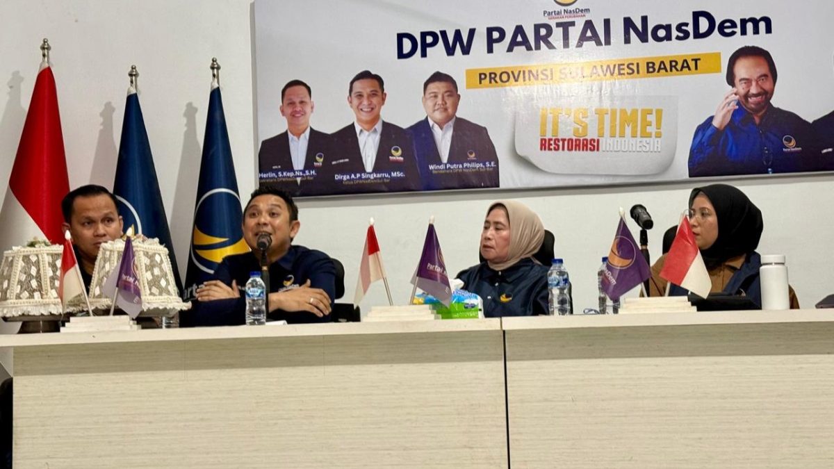 Nasdem Buka Suara Soal Walk Out dari Rapat Koalisi Calon PAW Wagub Sulbar