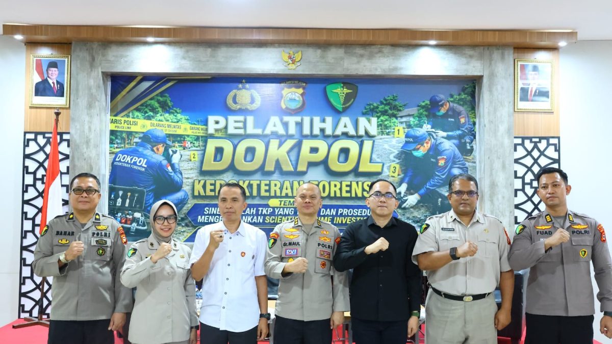 Dokter Forensik Polda Sulbar Jadi Pemateri Utama Pelatihan Olah TKP Biddokkes Polda Sulsel