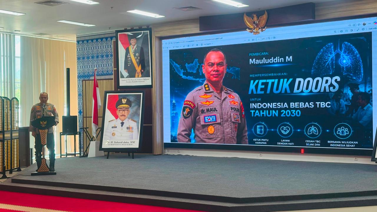 Kasubbid Kesehatan Lapangan Biddokkes Polda Sulbar, dr. Mauluddin M.