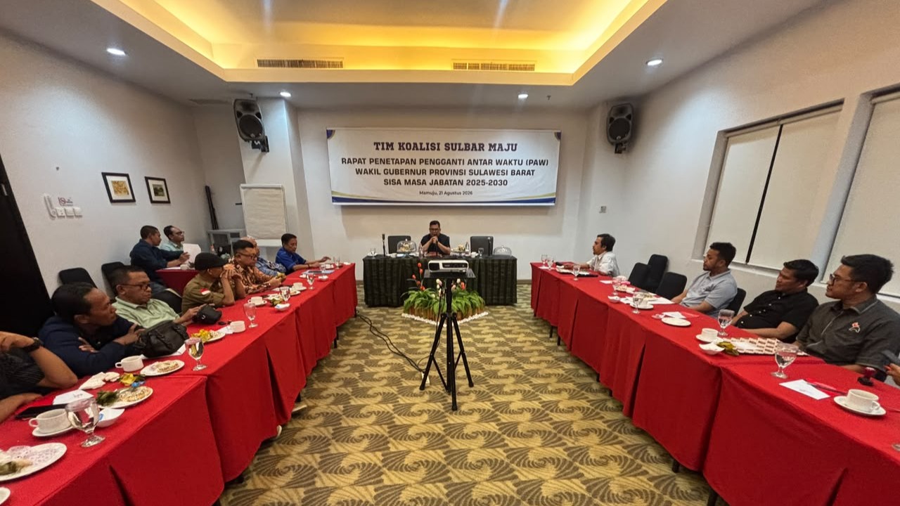 Rapat PAW Wagub Sulbar
