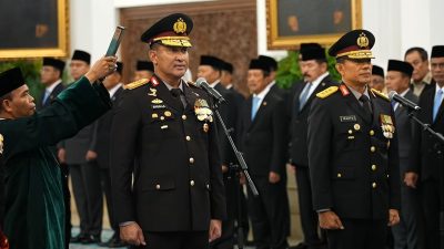 Kapolri Dilantik