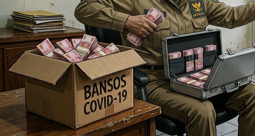 Korda BPNT Polman Tersangka Korupsi Bansos Covid Rp11.7 Miliar